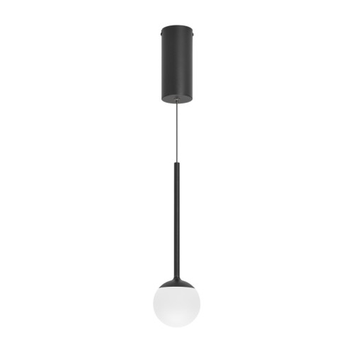 Светильник SP-BEADS-HANG-T-R100-8W Day4000 (BK, 180 deg, 230V) (Arlight, IP20 Металл, 5 лет) Подвесной светильник. Мощность 8 Вт, св. поток 620 лм, 80 лм/Вт, дневной 4000 K, CRI>90, угол 180°, напряжение питания 230 В. Черный круглый корпус из алюминия и стали, рассеиватель акрил, степень защиты IP20. Размер: диаметр 100 мм, высота ножки 244 мм, высота с плафоном 351 мм, размер чаши: диаметр 70 мм, высота 160 мм. Монтаж подвесной, длина подвеса 1150 мм. Драйвер 13-24 В, 300 мА, пульсация 