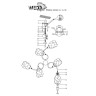 Потолочная люстра Wedo Light Falczes 66598.01.15.06 - Потолочная люстра Wedo Light Falczes 66598.01.15.06