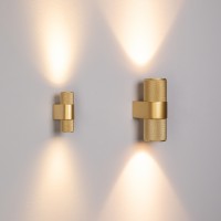  - Светильник SP-SPICY-WALL-MINI-TWIN-S104x39-2x3W Warm3000 (GD, 40 deg, 230V) (Arlight, IP20 Металл, 3 года)