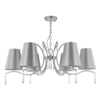  - Подвесная люстра Crystal Lux Renata SP6 Silver