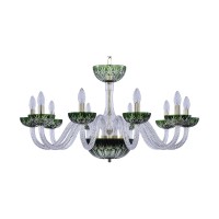Подвесная люстра Bohemia Ivele 1308/10/300 G Cl/Clear-Green/H-1I
