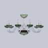 Подвесная люстра Bohemia Ivele 1308/10/300 G Cl/Clear-Green/H-1I - Подвесная люстра Bohemia Ivele 1308/10/300 G Cl/Clear-Green/H-1I