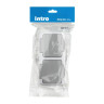 Розетка двойная ЭРА Intro Atlantic Schuko 2x2P++E 16A 250V с крышкой 5-203-03 Б0051060 - Розетка двойная ЭРА Intro Atlantic Schuko 2x2P++E 16A 250V с крышкой 5-203-03 Б0051060