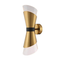  - Бра Crystal Lux Gris AP2 Brass