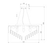 Подвесная люстра Eurosvet Torreta 10121/9 хром/прозрачный хрусталь Strotskis Smart - Подвесная люстра Eurosvet Torreta 10121/9 хром/прозрачный хрусталь Strotskis Smart