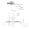 Потолочная люстра Wedo Light Tule 66663.01.14.08 - Потолочная люстра Wedo Light Tule 66663.01.14.08