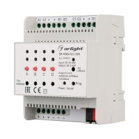  - Контроллер тока SR-KN041CC-DIN (12-48V, 4x350/700mA) (Arlight, -)