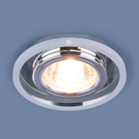  - Встраиваемый светильник Elektrostandard 7021 MR16 SL/WH зеркальный/белый 4690389099342