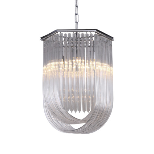 Люстра Murano 6 chrome 