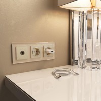  - Рамка на 3 поста Werkel Favorit шампань W0031111 4690389159794
