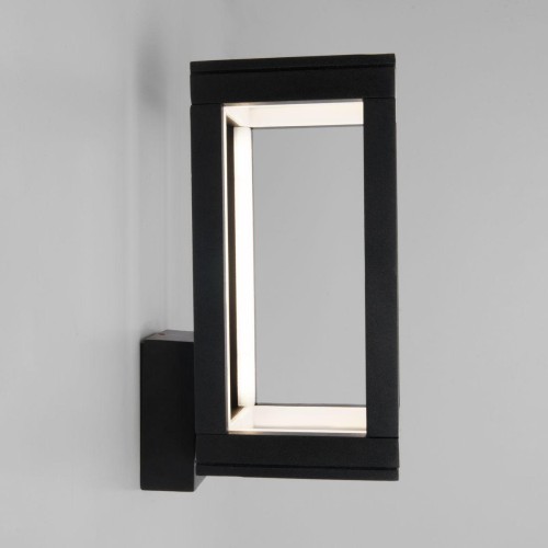 Уличный настенный светодиодный светильник Elektrostandard Frame 1527 Techno Led черный 4690389172335 
