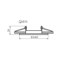  - Точечные светильники Kanlux ALOR DTL-B 26732