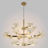 Подвесная люстра Crystal Lux Rebeca SP5+10+5 Gold - Подвесная люстра Crystal Lux Rebeca SP5+10+5 Gold