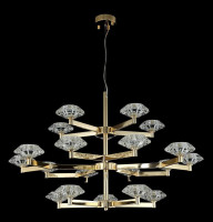  - Подвесная люстра Crystal Lux Rebeca SP5+10+5 Gold
