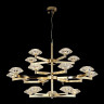 Подвесная люстра Crystal Lux Rebeca SP5+10+5 Gold - Подвесная люстра Crystal Lux Rebeca SP5+10+5 Gold