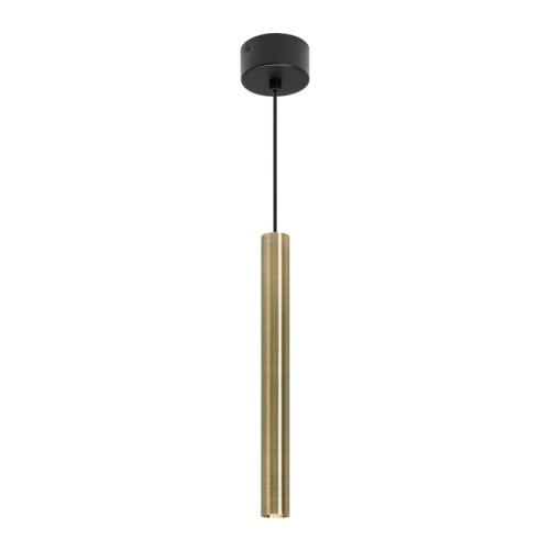 Светильник SP-PIPE-HANG-L300-R30-9W Warm3000 (BR, 24 deg, 230V) (Arlight, IP20 Металл, 3 года) Подвесной светильник. Мощность 9 Вт, св. поток 561 лм, 64 лм/Вт, теплый 3000 K, CRI>90, угол 24°, напряжение питания 230 В. Латунный круглый корпус из алюминия, рассеиватель PC, степень защиты IP20. Размер: диаметр 30 мм, длина 300 мм, размер чаши: диаметр 80 мм, высота 40 мм. Монтаж подвесной, длина подвеса 1500 мм. Драйвер 28-42 В, 200 мА, пульсация 