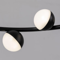  - Подвесная светодиодная люстра Arte Lamp Dexter A3619SP-18BK