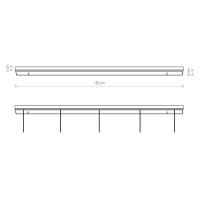  - Основание для светильника Nowodvorski Cameleon Canopy B 1500 8610