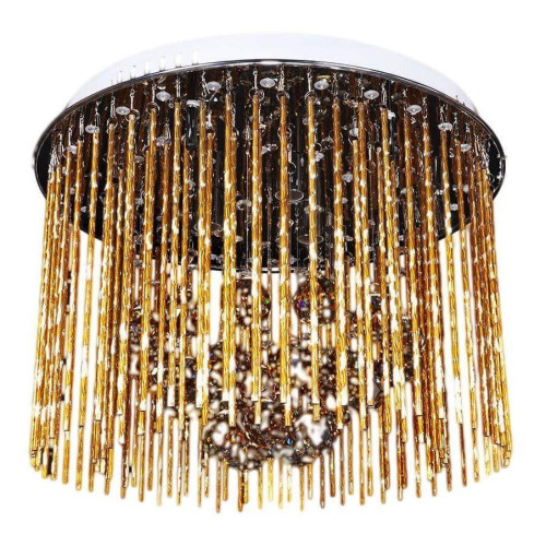 Потолочный светодиодный светильник Lumina Deco Soft Line LDC 7102-450 GD 
