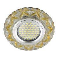  - Встраиваемый светильник Fametto Luciole DLS-L149 Gu5.3 Glassy/Light Gold