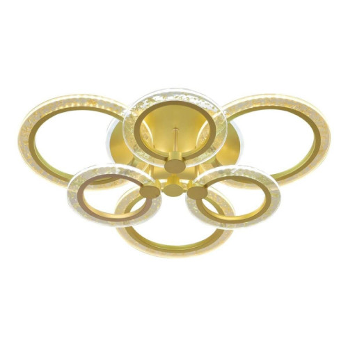 Потолочная светодиодная люстра Escada Enigma 10225/6LED Gold 