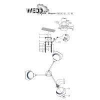 Потолочная люстра Wedo Light Piri 66392.01.37.03  - Потолочная люстра Wedo Light Piri 66392.01.37.03