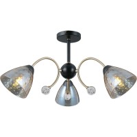 - Потолочная люстра Illumico IL0230-3CSQ-29 BK AB