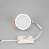  - Светодиодная панель LTD-95SOL-10W White (Arlight, IP44 Пластик, 3 года)