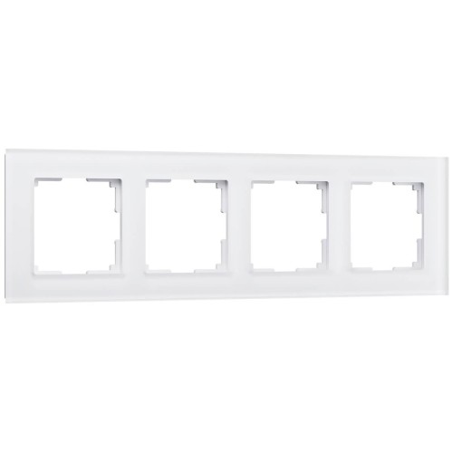 Рамка Werkel Favorit на 4 поста белый матовый WL01-Frame-04 4690389098642 