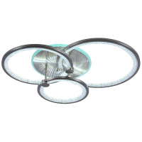  - Потолочная светодиодная люстра Profit Light 8002/3 NKL