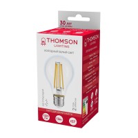  - Лампа светодиодная филаментная Thomson E27 13W 6500K груша прозрачная TH-B2369
