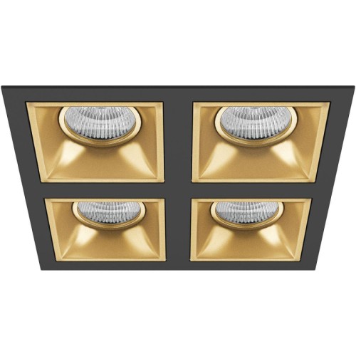 Встраиваемый светильник Lightstar Domino Quadro (214547+214503+214503+214503+214503) D54703030303 