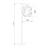 Уличный светильник Elektrostandard Ambra 35133/F черный 4690389176876 - Уличный светильник Elektrostandard Ambra 35133/F черный 4690389176876