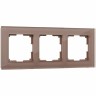 Рамка на 3 поста Werkel Favorit латте W0031142 4690389183430 - Рамка на 3 поста Werkel Favorit латте W0031142 4690389183430
