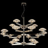 Подвесная люстра Crystal Lux Rebeca SP5+10+5 Nickel - Подвесная люстра Crystal Lux Rebeca SP5+10+5 Nickel