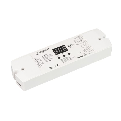 INTELLIGENT ARLIGHT Диммер SMART-DALI-204-72-SH-DT6/DT8-SUF (12-48V, 4x350-1200mA) (IARL, IP20 Пластик, 5 лет) 