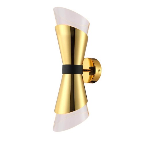 Бра Crystal Lux Gris AP2 Gold 