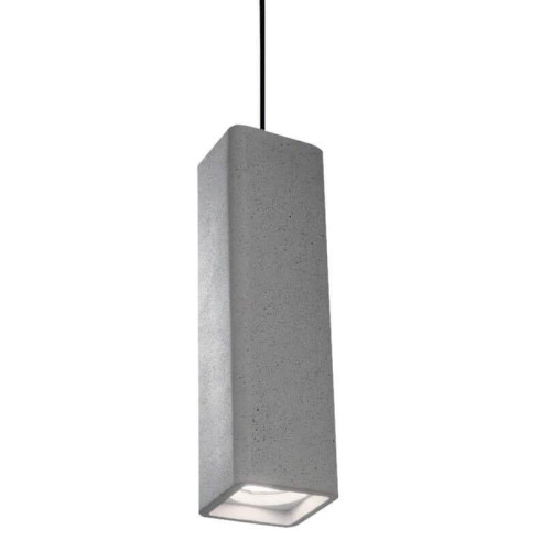Подвесной светильник Ideal Lux Oak SP1 Square Cemento 150673 