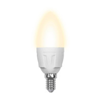  - Лампа светодиодная E14 6W 3000K матовая LED-C37-6W/WW/E14/FR/O 10214