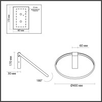  - Бра Odeon Light Annel 4319/32WL