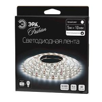  - Светодиодная влагозащищенная лента ЭРА 14,4W/m 60LED/m 5050SMD холодный белый 5M LS5050-60LED-IP65-W-5m C0043047