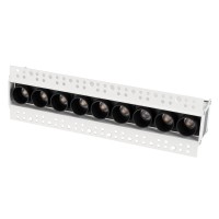  - Светильник MS-ORIENT-BUILT-TRIMLESS-TC-S38x277-20W Warm3000 (WH-BK, 30 deg, 230V) (Arlight, IP20 Металл, 5 лет)