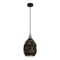  - Подвесной светильник Lumina Deco Pestico LDP 8038-220 BK+CHR