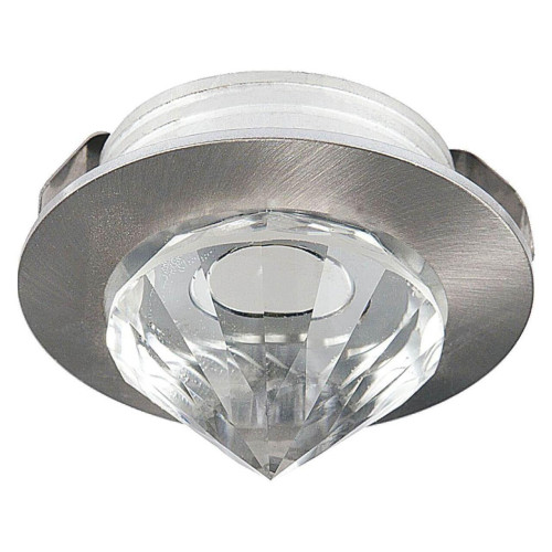 Встраиваемый светодиодный светильник Horoz Nadia 1W 2700К матовый хром 016-027-0001 (HL661L) 