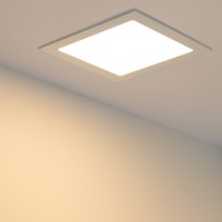  - Светильник DL-192x192M-18W Day White (Arlight, IP40 Металл, 3 года)
