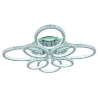  - Потолочная светодиодная люстра Profit Light 8033/4+4 CHR