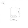 Корпус SP-POLO-SURFACE-R65 (BK, 1-3, 200mA) (Arlight, IP20 Металл, 5 лет) - Корпус SP-POLO-SURFACE-R65 (BK, 1-3, 200mA) (Arlight, IP20 Металл, 5 лет)