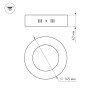 Светильник SP-R145-9W Warm White (Arlight, IP20 Металл, 3 года) - Светильник SP-R145-9W Warm White (Arlight, IP20 Металл, 3 года)