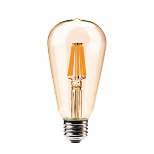 Лампа светодиодная Kink Light E27 6W 2700K золотая 098646,33 