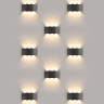 Уличный настенный светодиодный светильник Elektrostandard 1551 Techno Led черный 4690389068027 - Уличный настенный светодиодный светильник Elektrostandard 1551 Techno Led черный 4690389068027